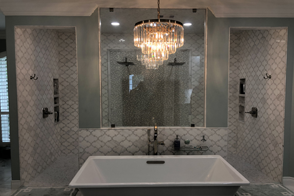 McDowell Construction job work example.