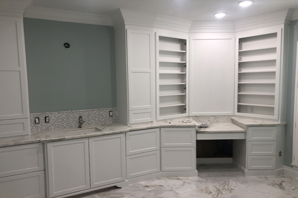 McDowell Construction job work example.