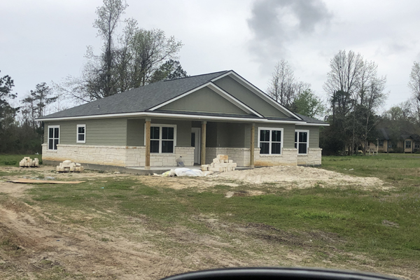 McDowell Construction job work example.